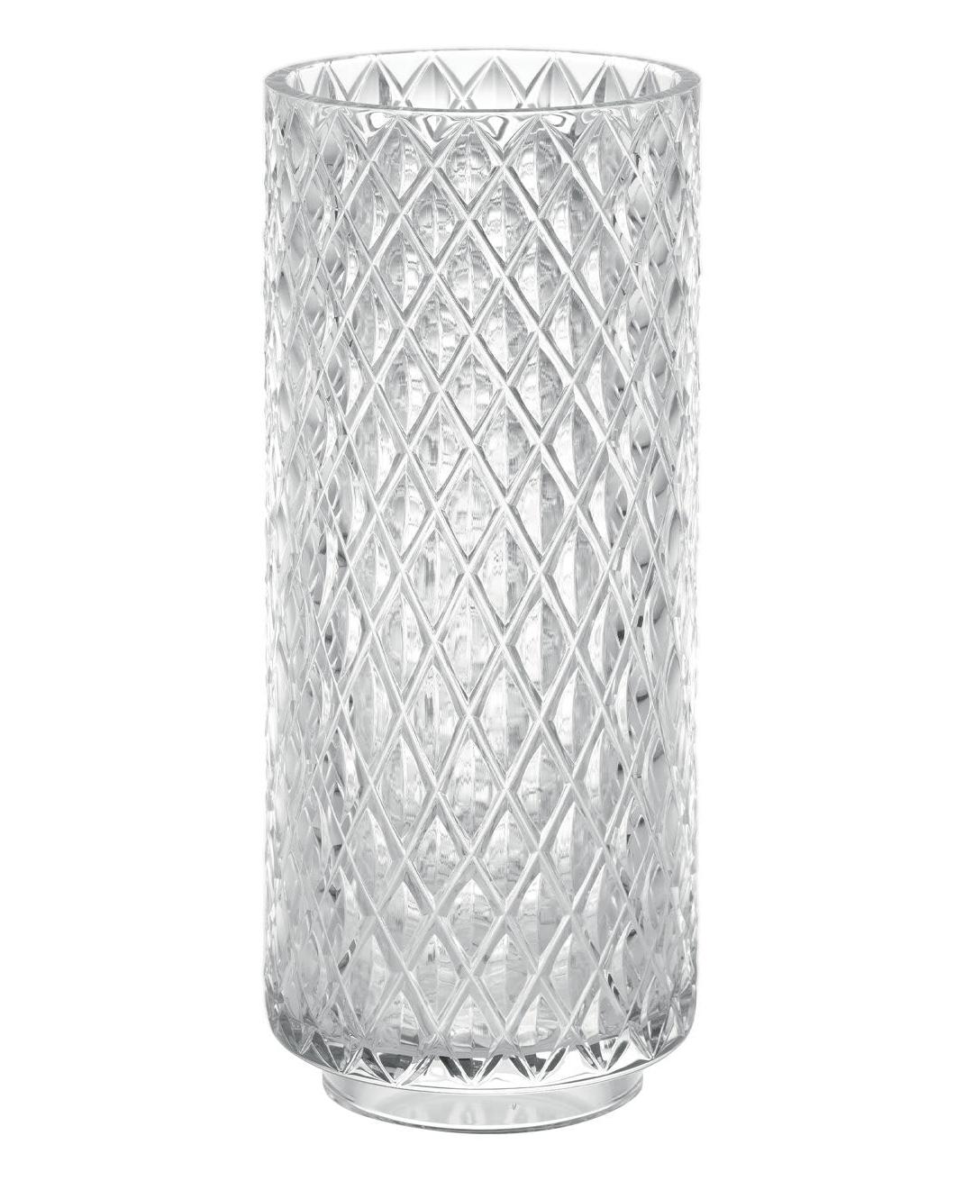 Vase en Cristal Losange Italien