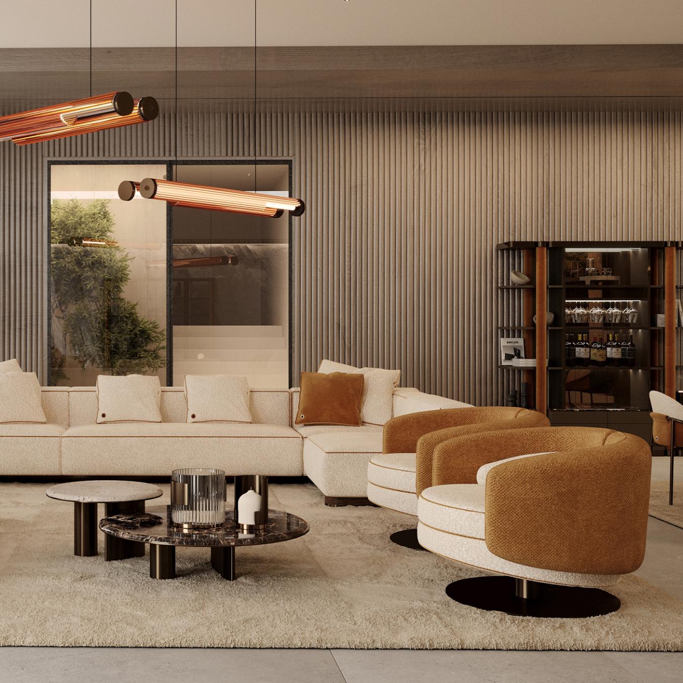 Petite table basse ronde Bon Ton