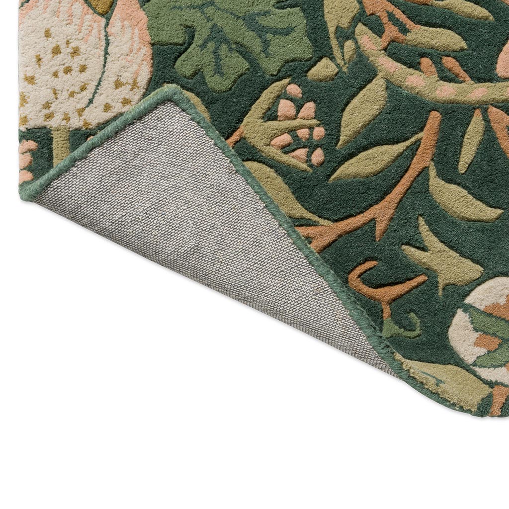 Strawberry Thief Forest Tapis | Taille: 200 × 280 cm