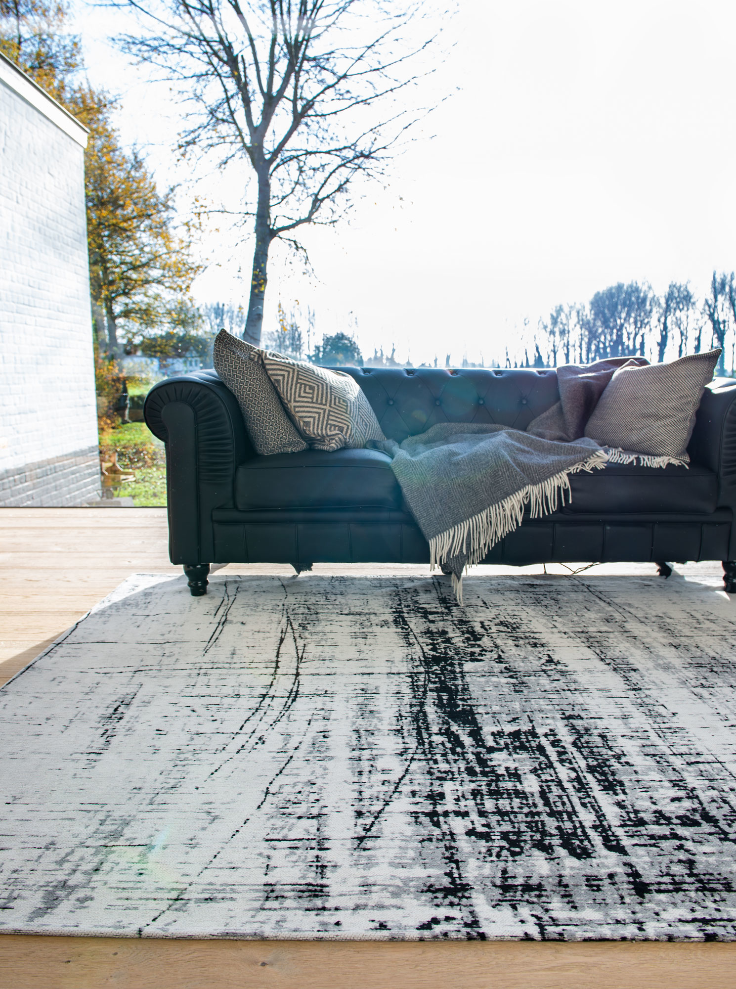 Tapis 8926 Metro Black & White | Taille: 140 x 200 cm