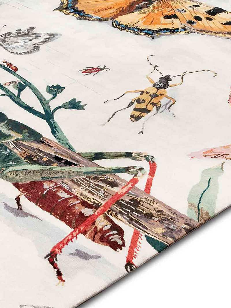 Tapis tissé main Sauterelle