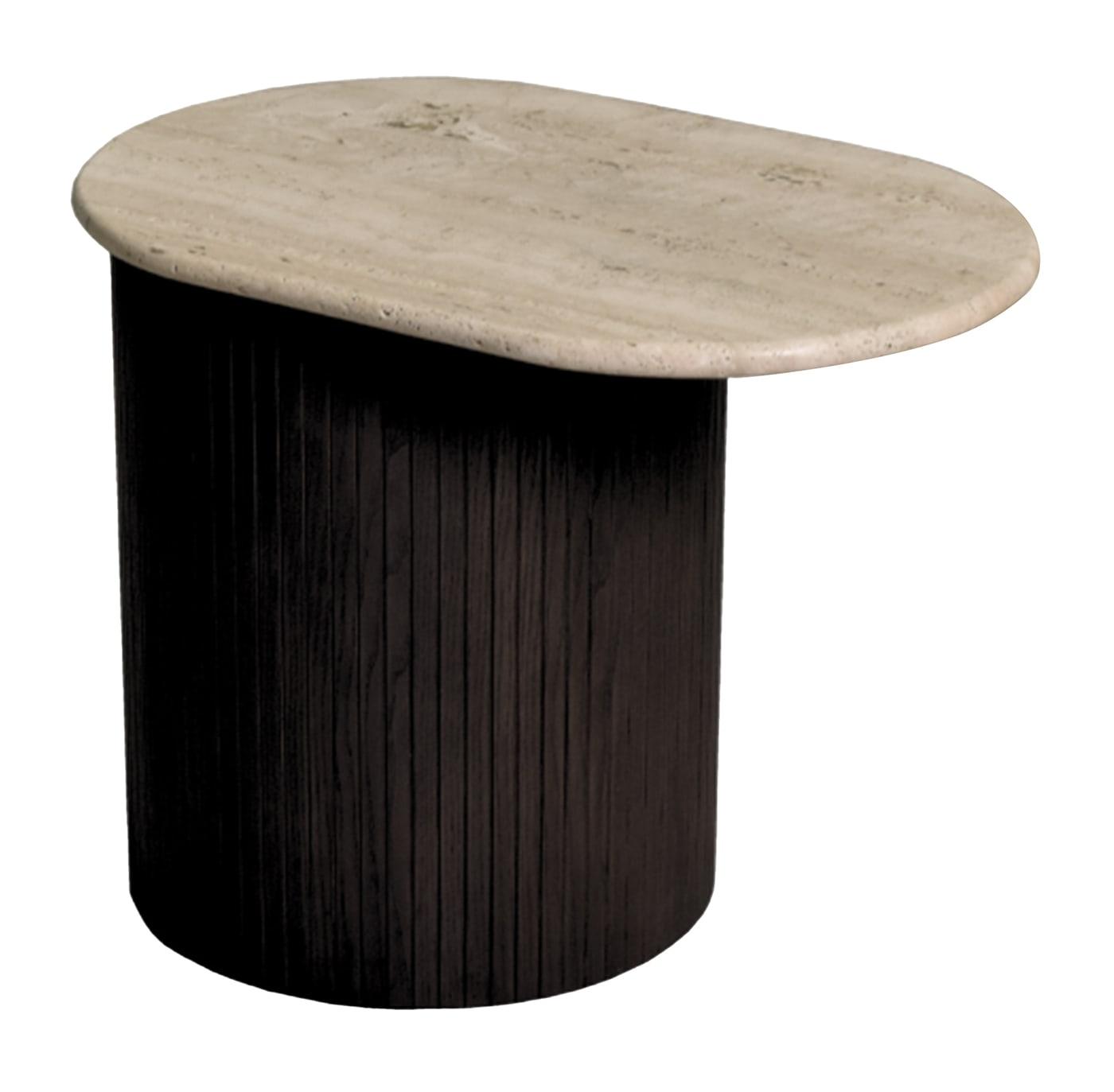 Table d'appoint Bitta avec plateau en marbre