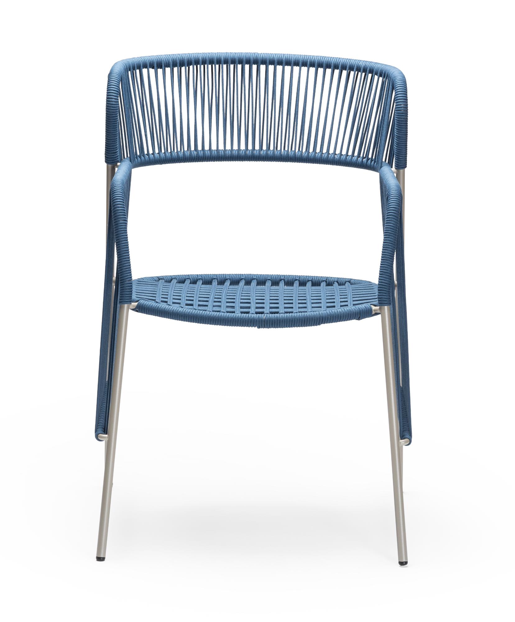Chaise d'Extérieur Altana Bleue