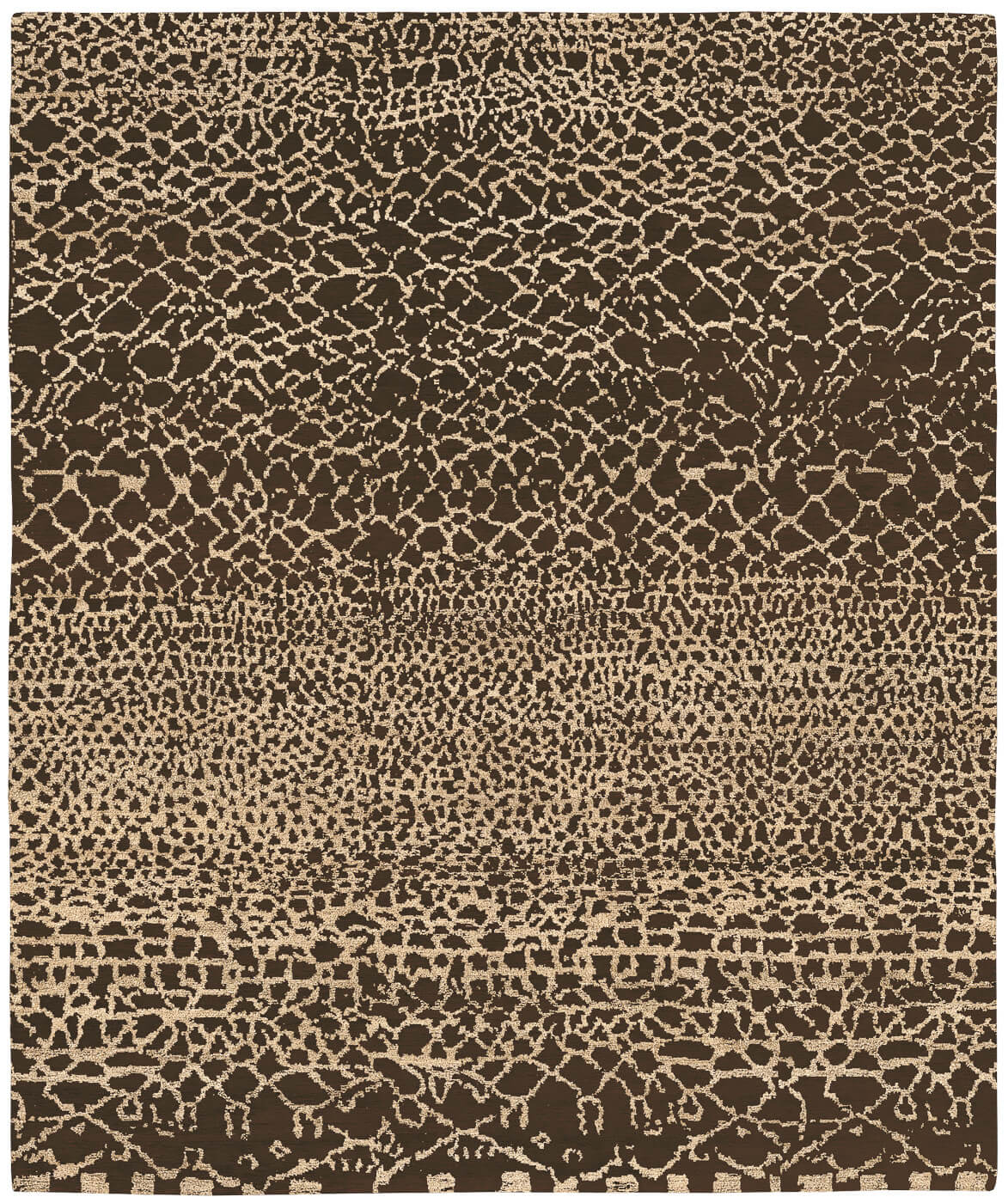 Tapis Gamba Tourouk Marron