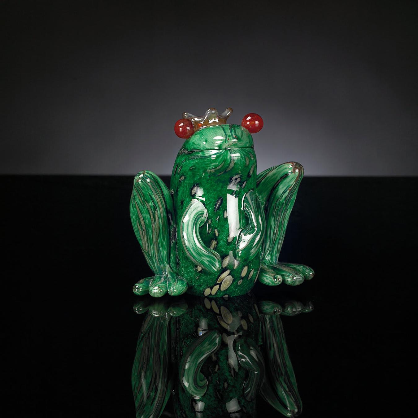 Figurine Prince en verre