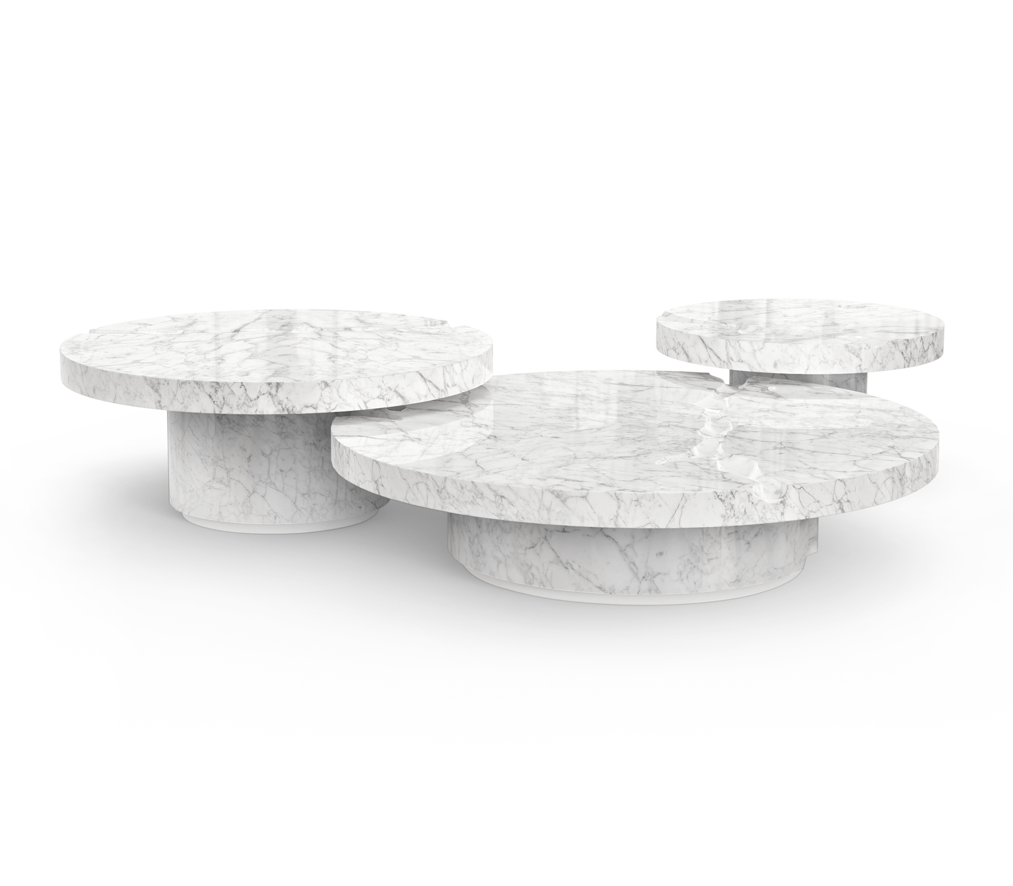 Tables Dominion Carrara x3