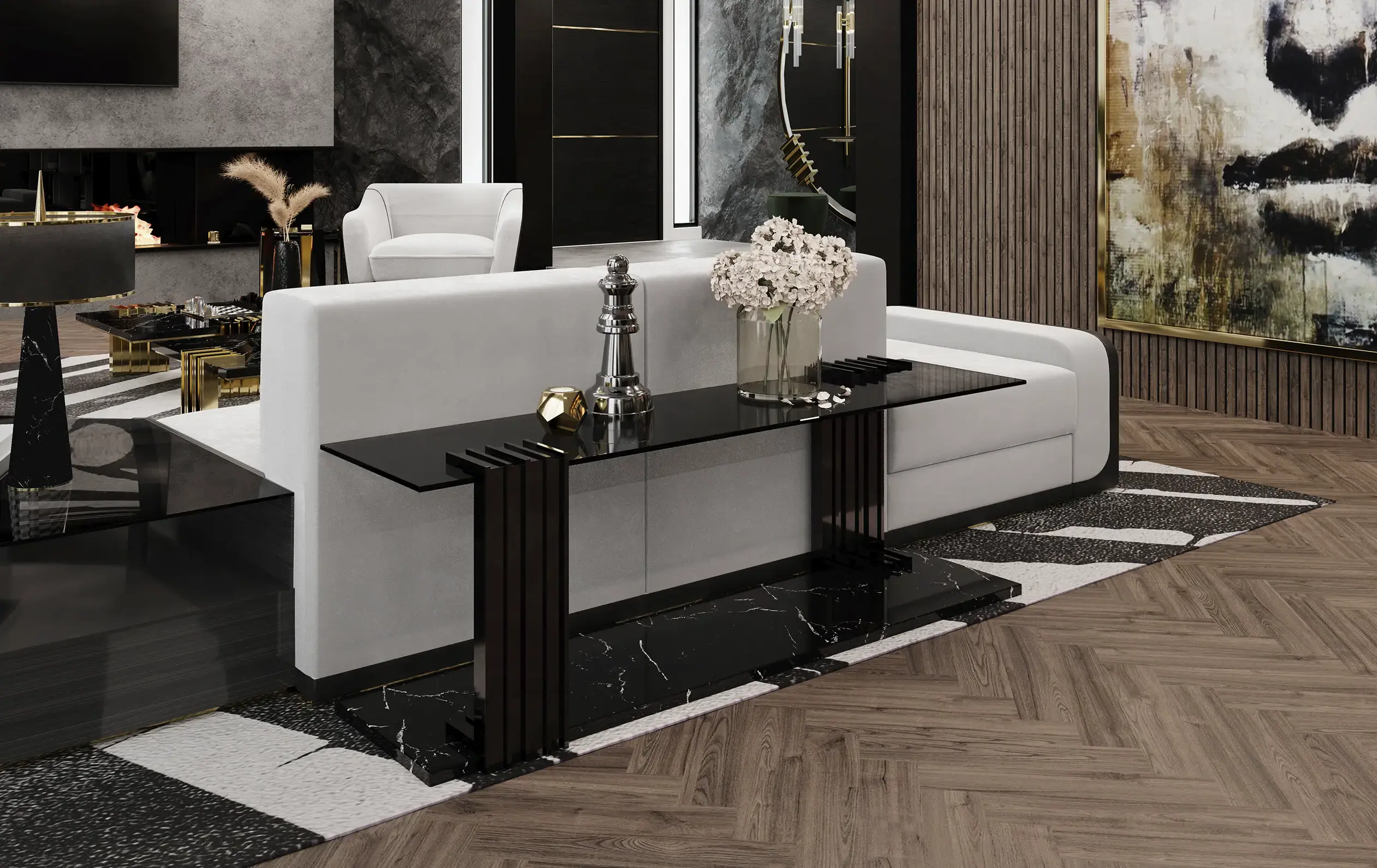 Grande Table d’Appoint Vertigo