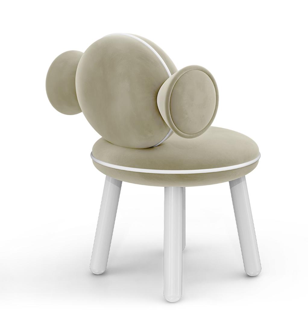 Chaise enfant Bonbon Lait