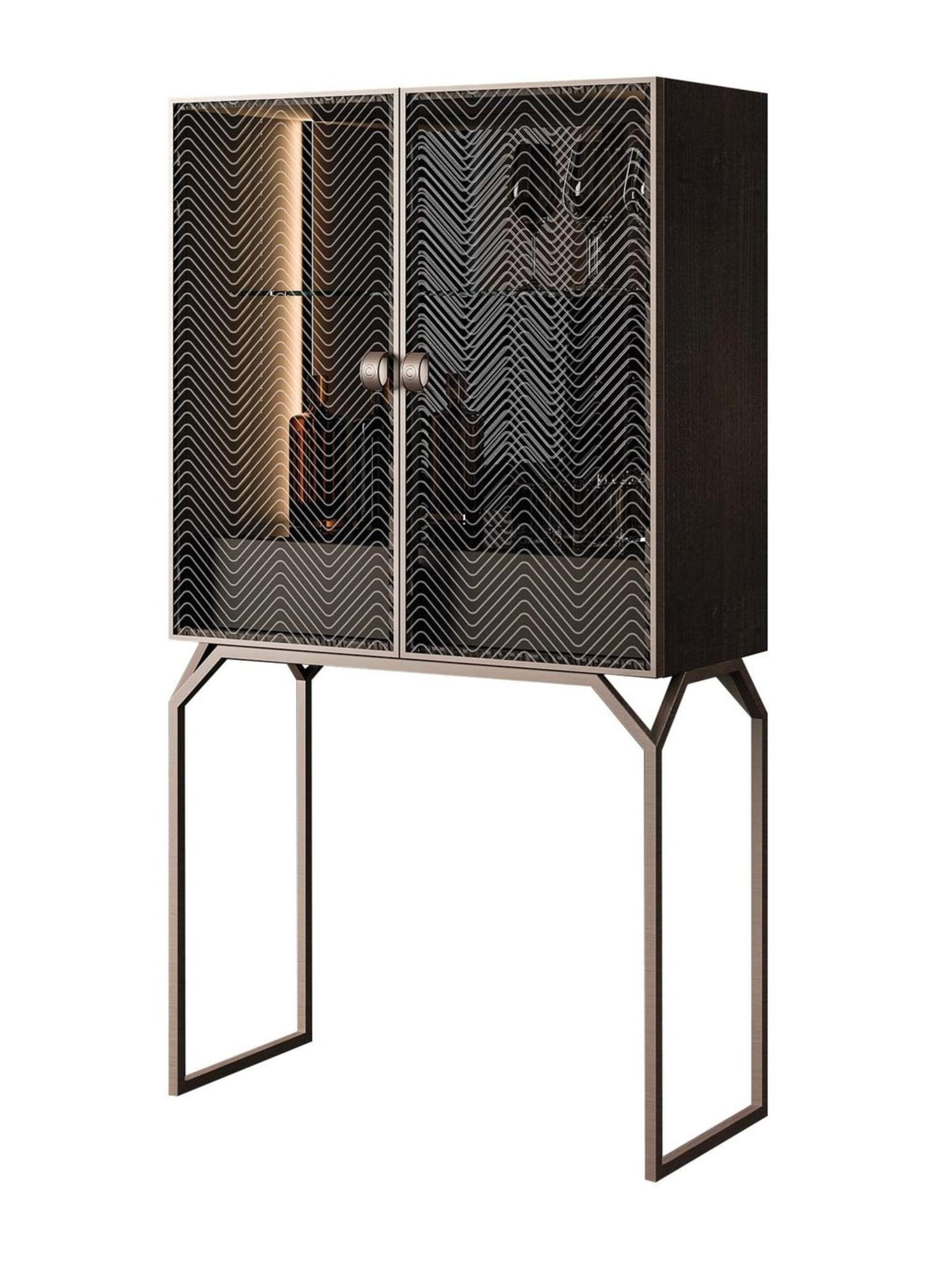 Meuble Bar en Verre Dragonfly