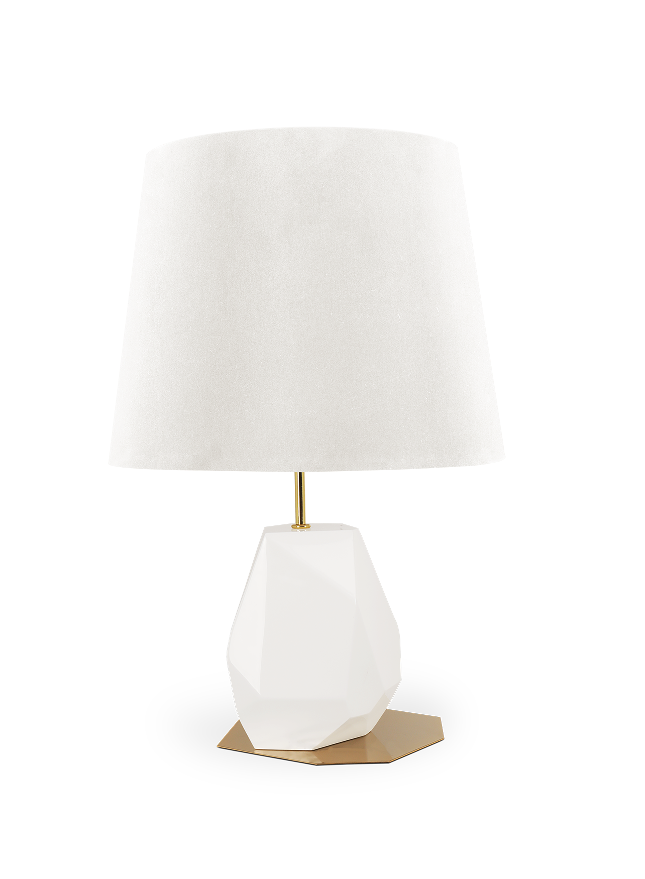 Petite Lampe de Table Blanche Essence