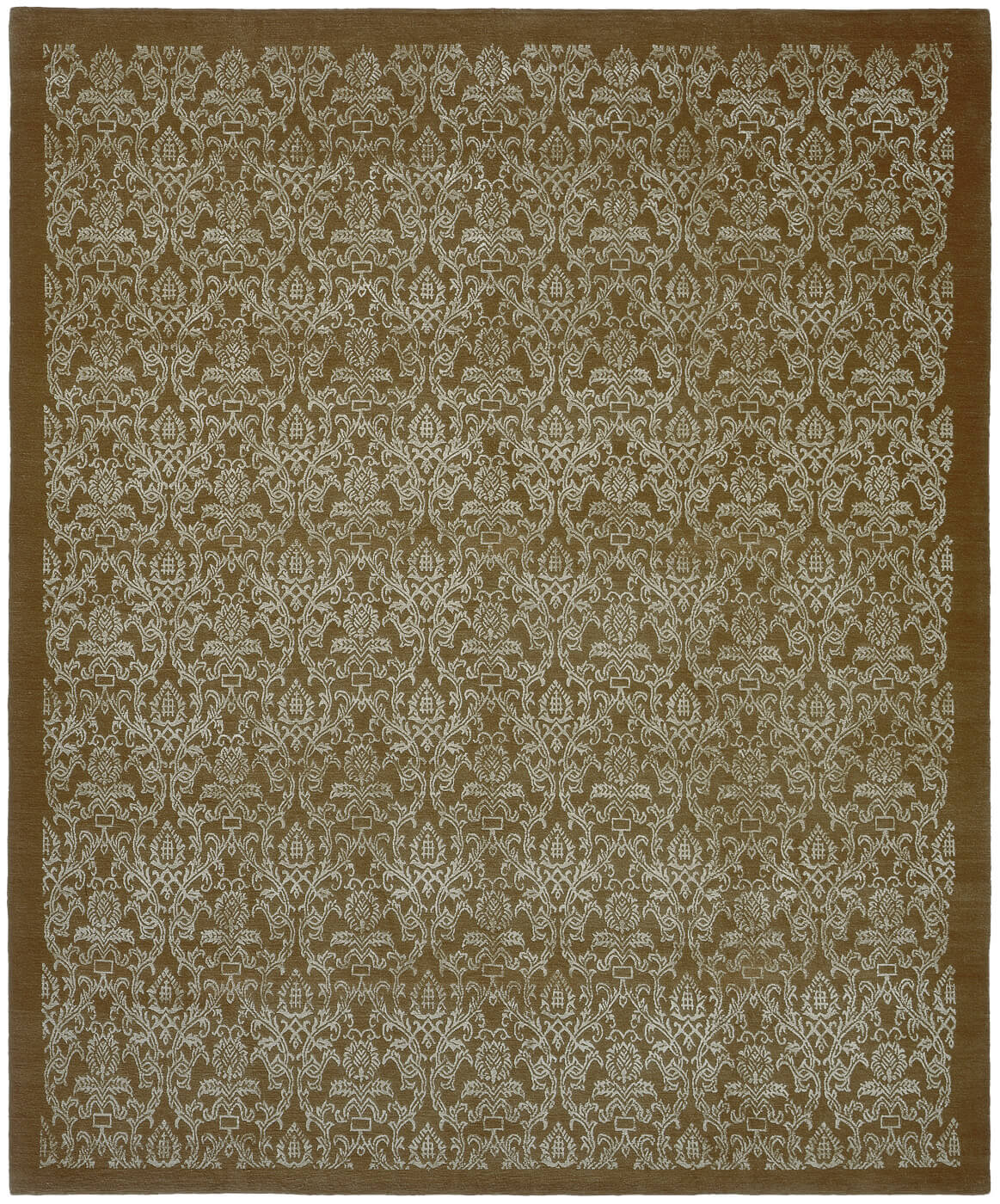 Tapis Roma Bordure Olive