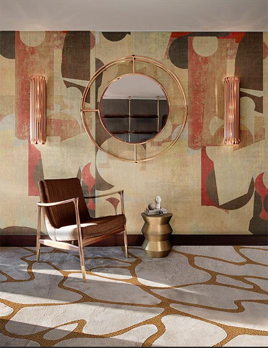 Miroir Mural Noir