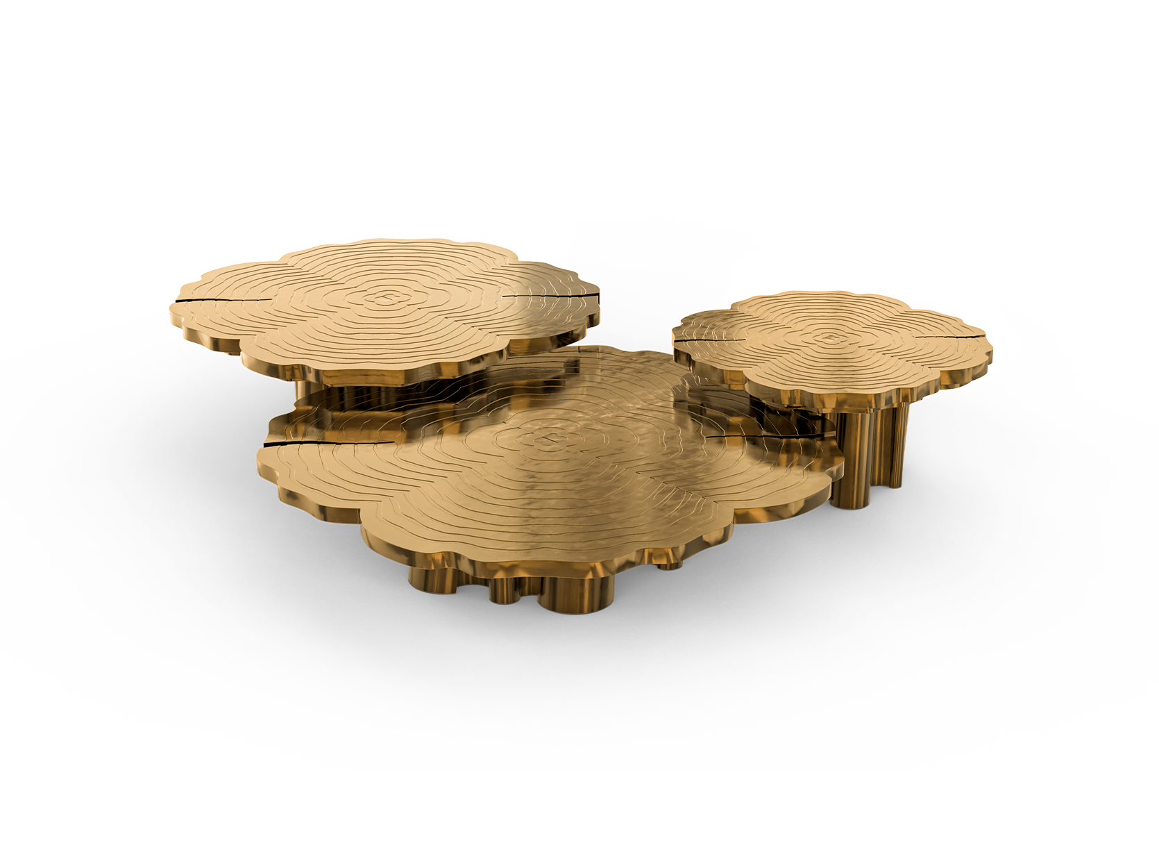 Set de Tables Basses Patine Fortuna (x3)