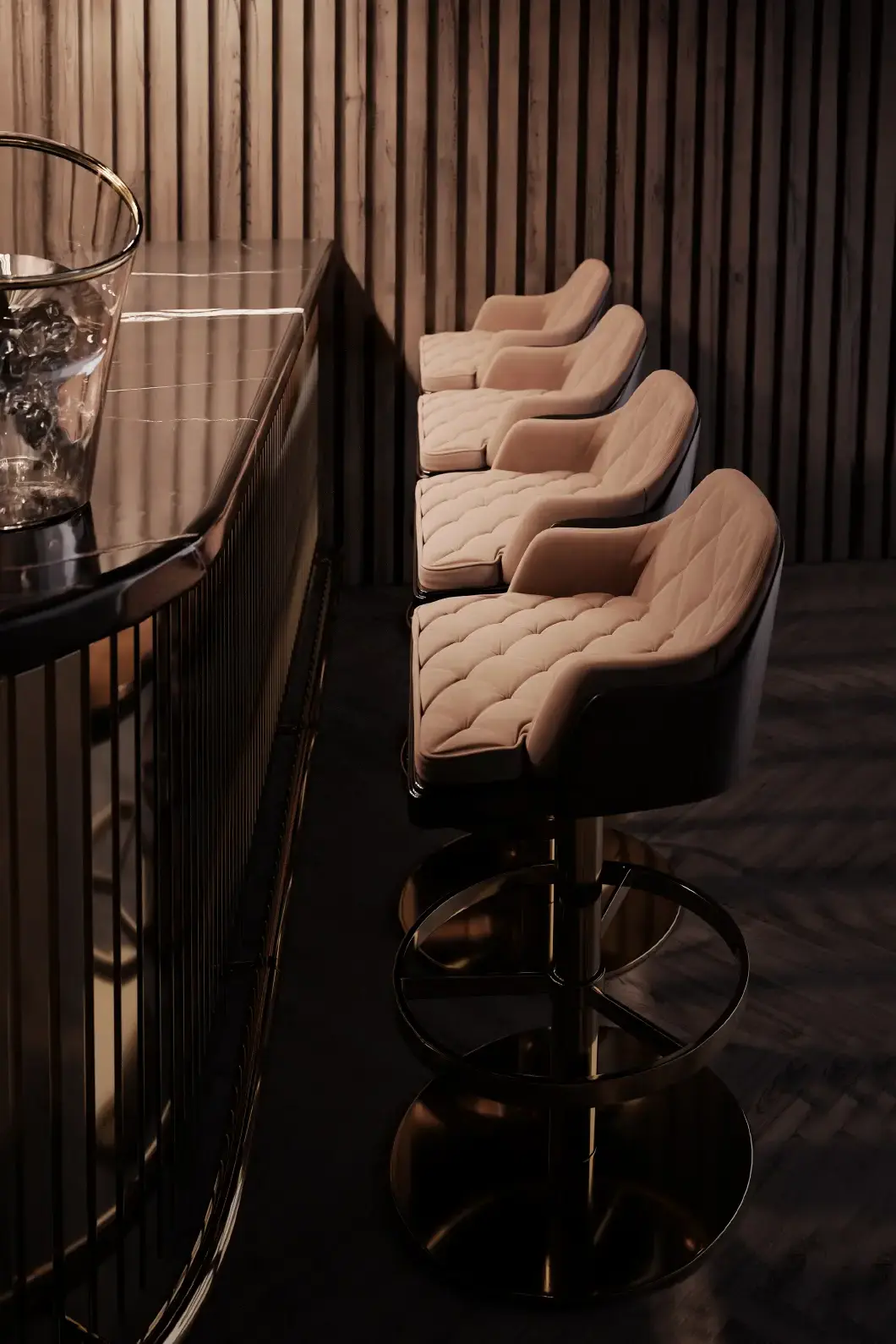 Chaise de Bar Pivotante Charla - 4