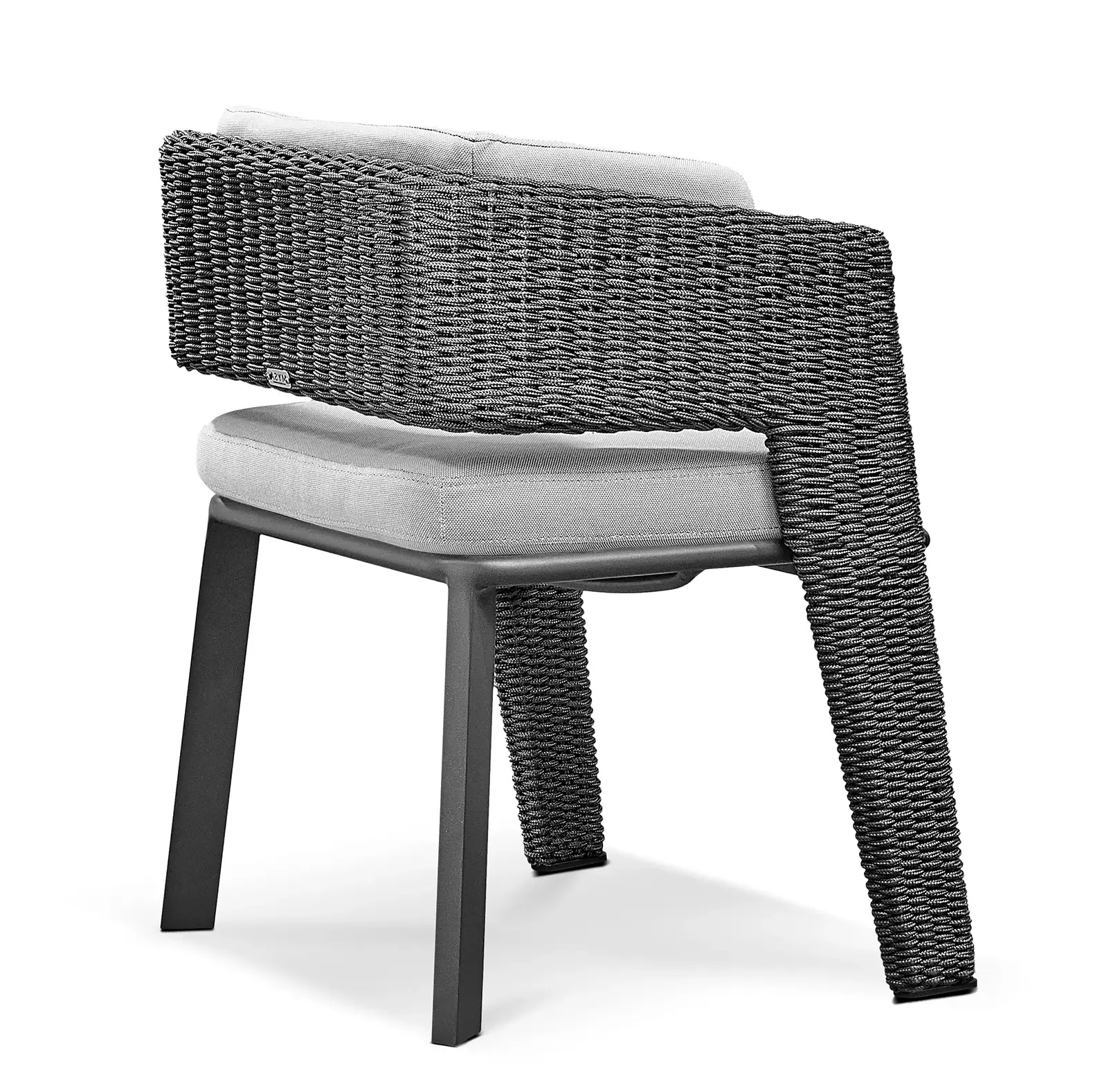 Chaise De Salle À Manger Grise Crown