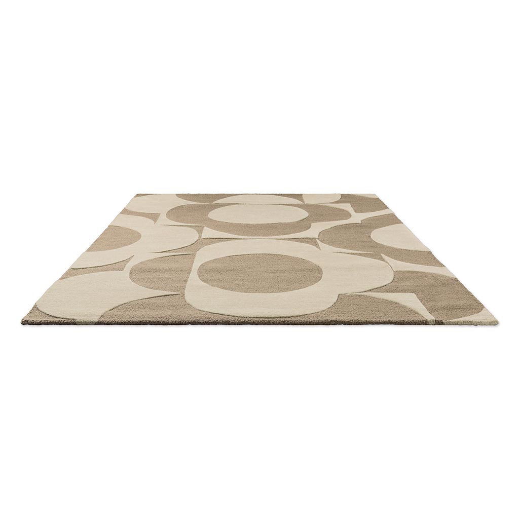 Prism Flower Mushroom / Ecru Tapis | Taille: 160 × 230 cm