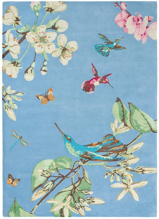 Tapis Hummingbird Bleu 37808