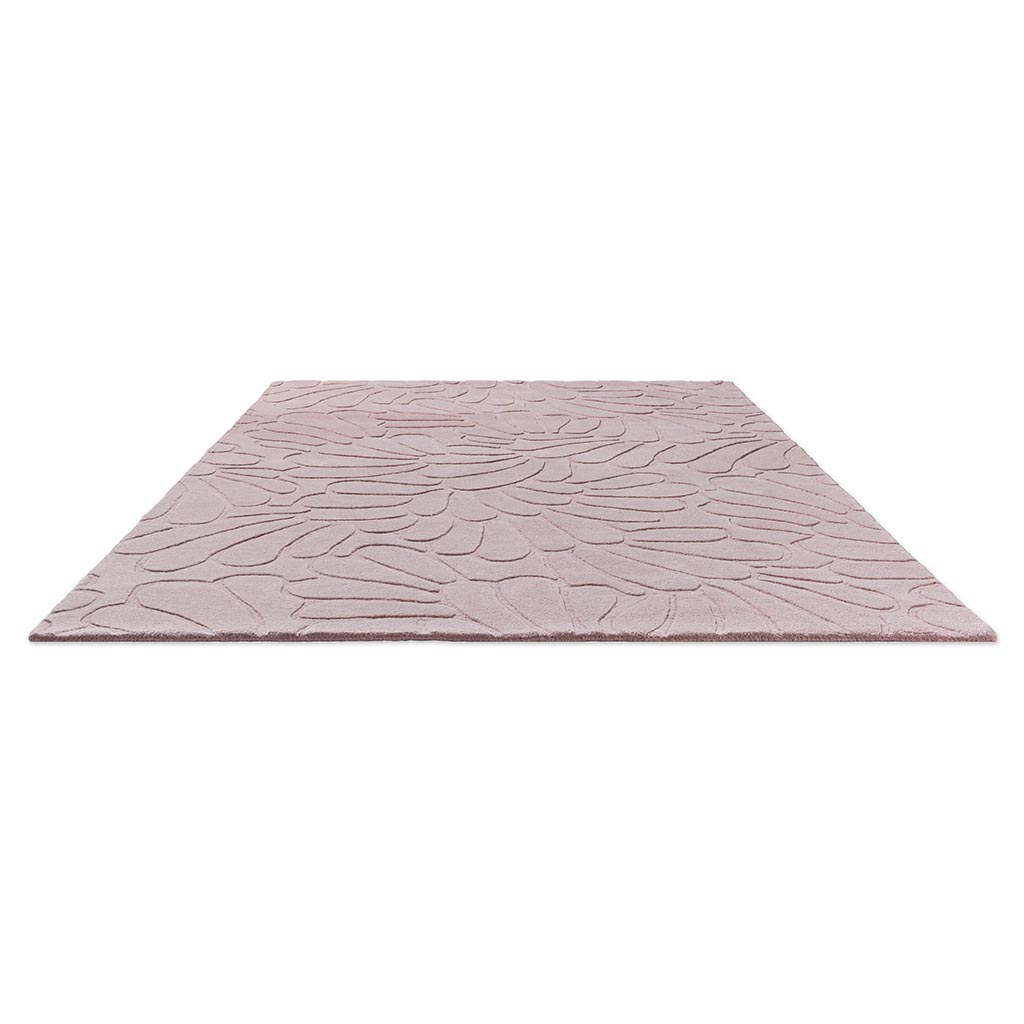 Tapis Pétales Coleby Rose Craie