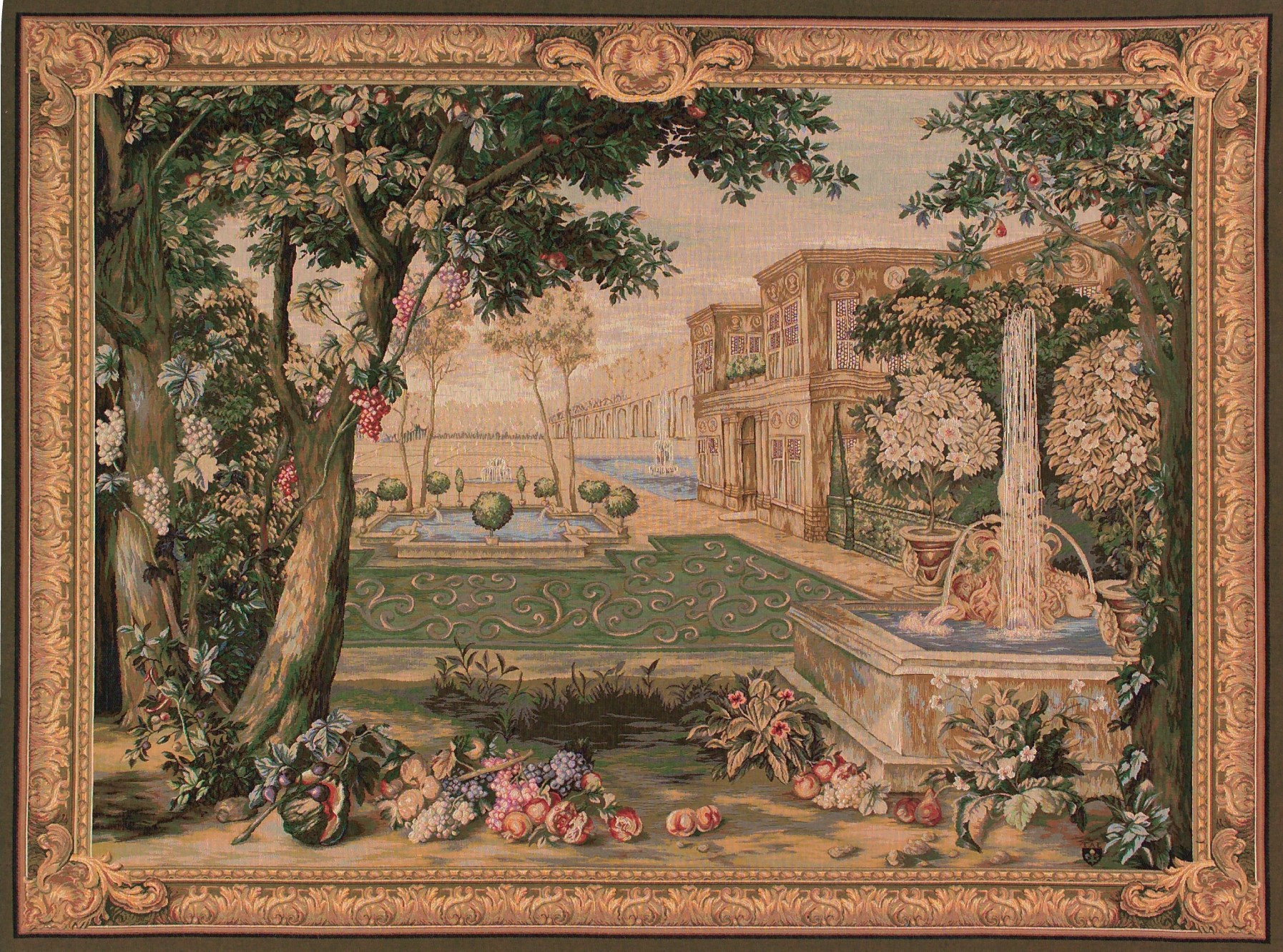Tapisserie Fontaine de Verdure