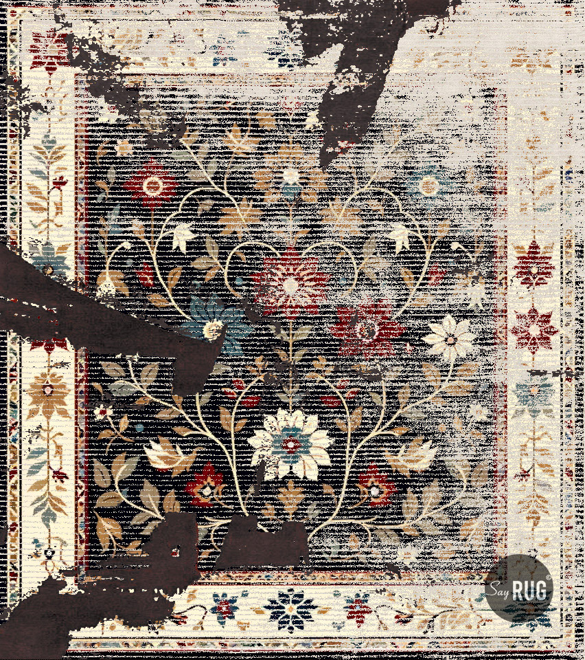 Tapis Chennai Effet Usé