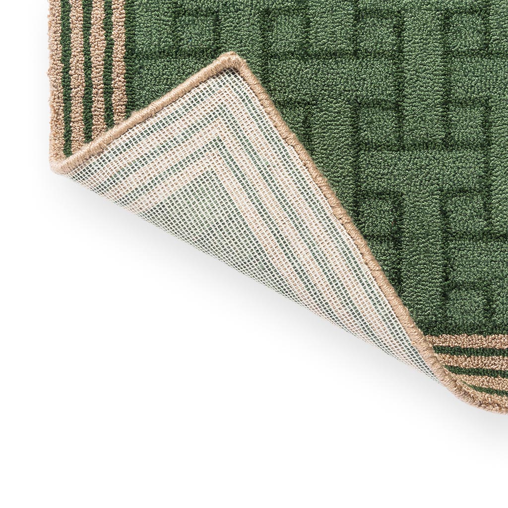 Tapis d’extérieur TB T Monogramme Jade Vert