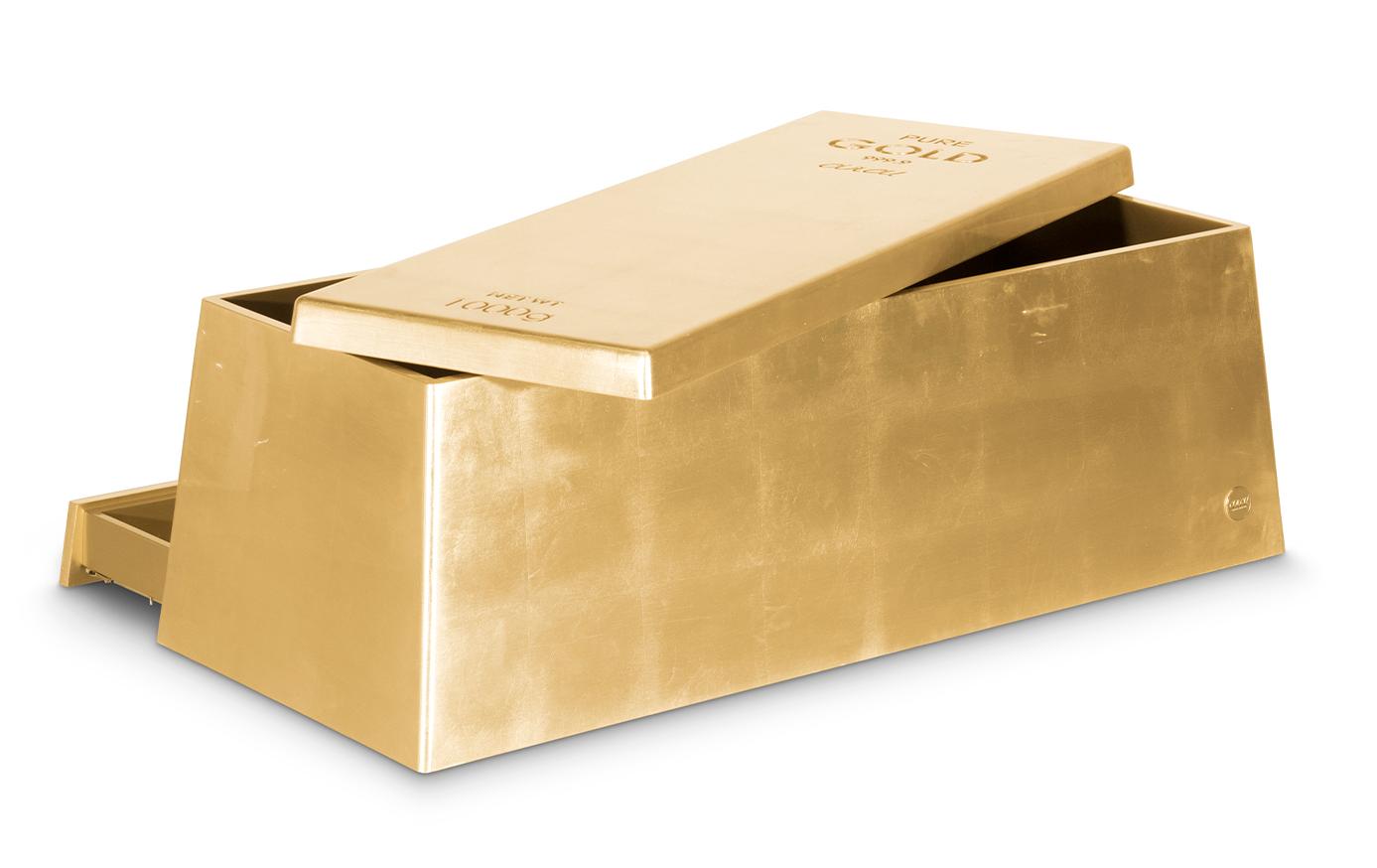 Coffre à jouets Gold