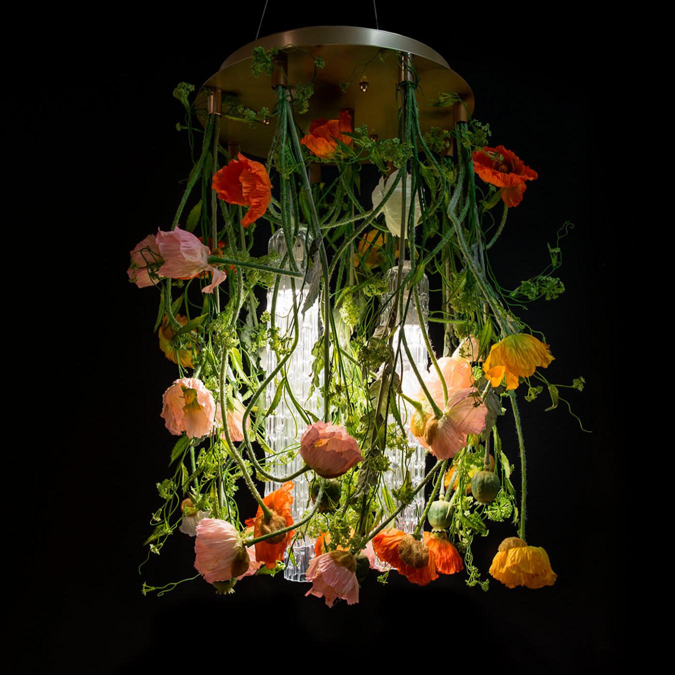 Lustre rond Poppy