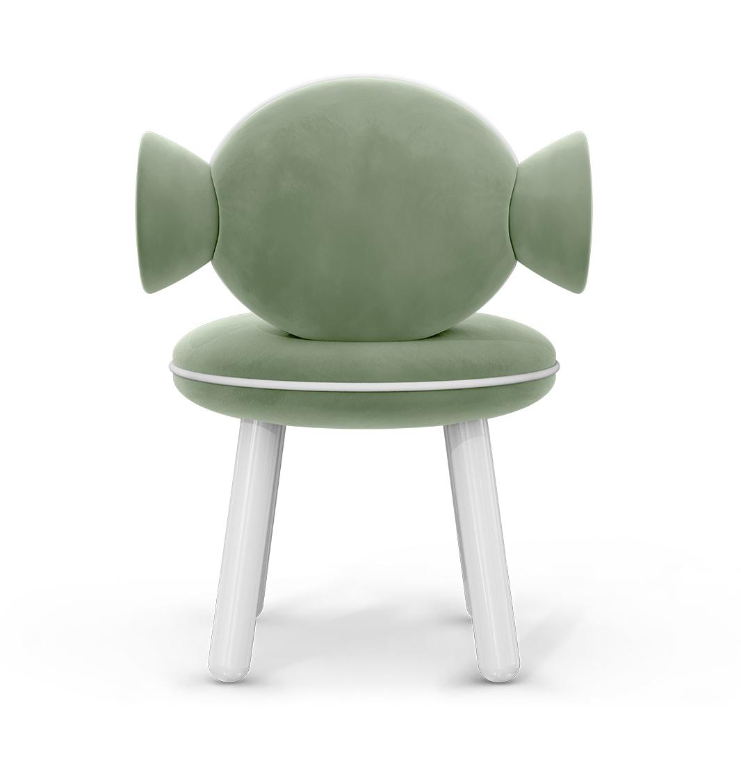 Chaise enfant Bonbon Verte