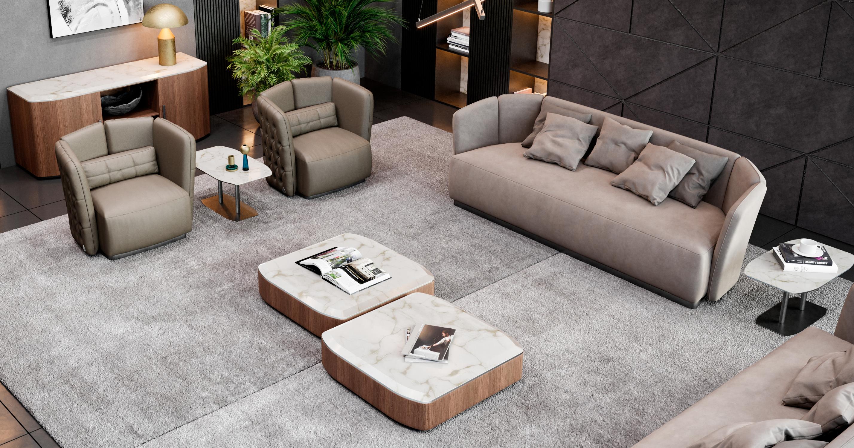 Table basse en marbre Donald