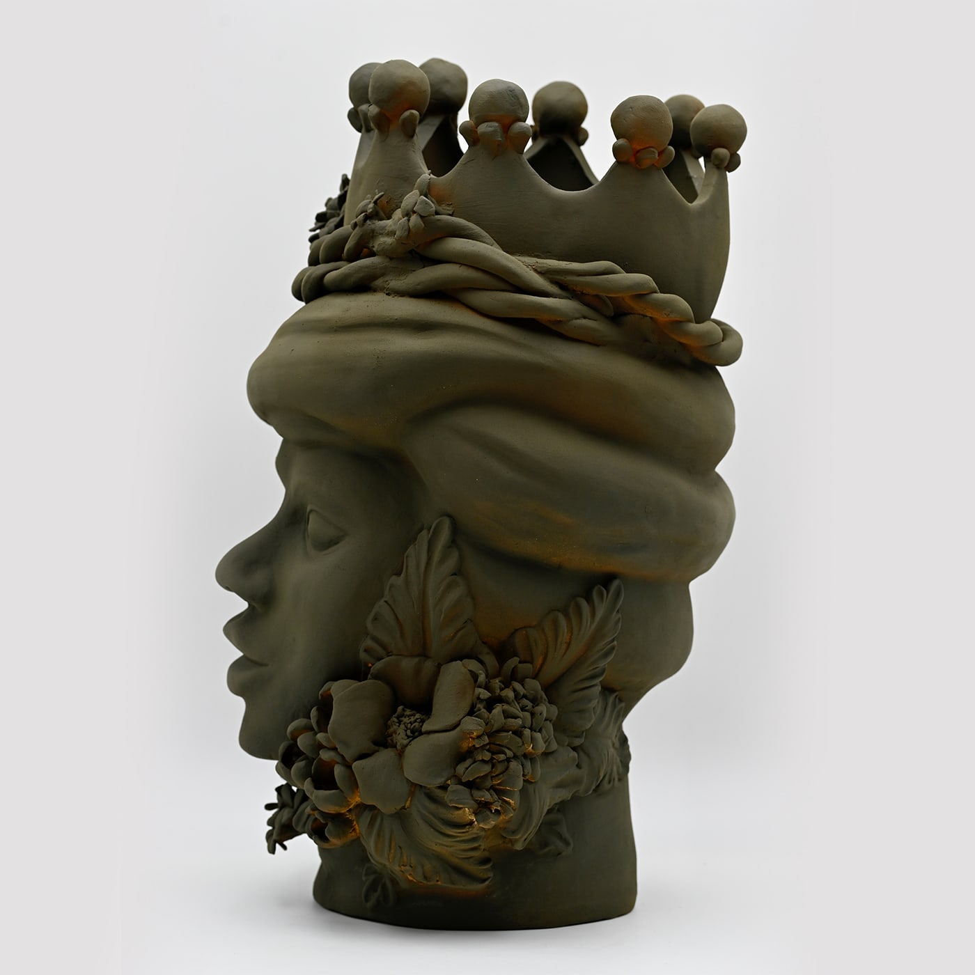 Sculpture Tête De Maure Artisanale
