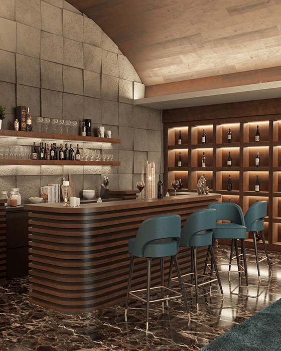 Tabouret de Bar Collins - 7