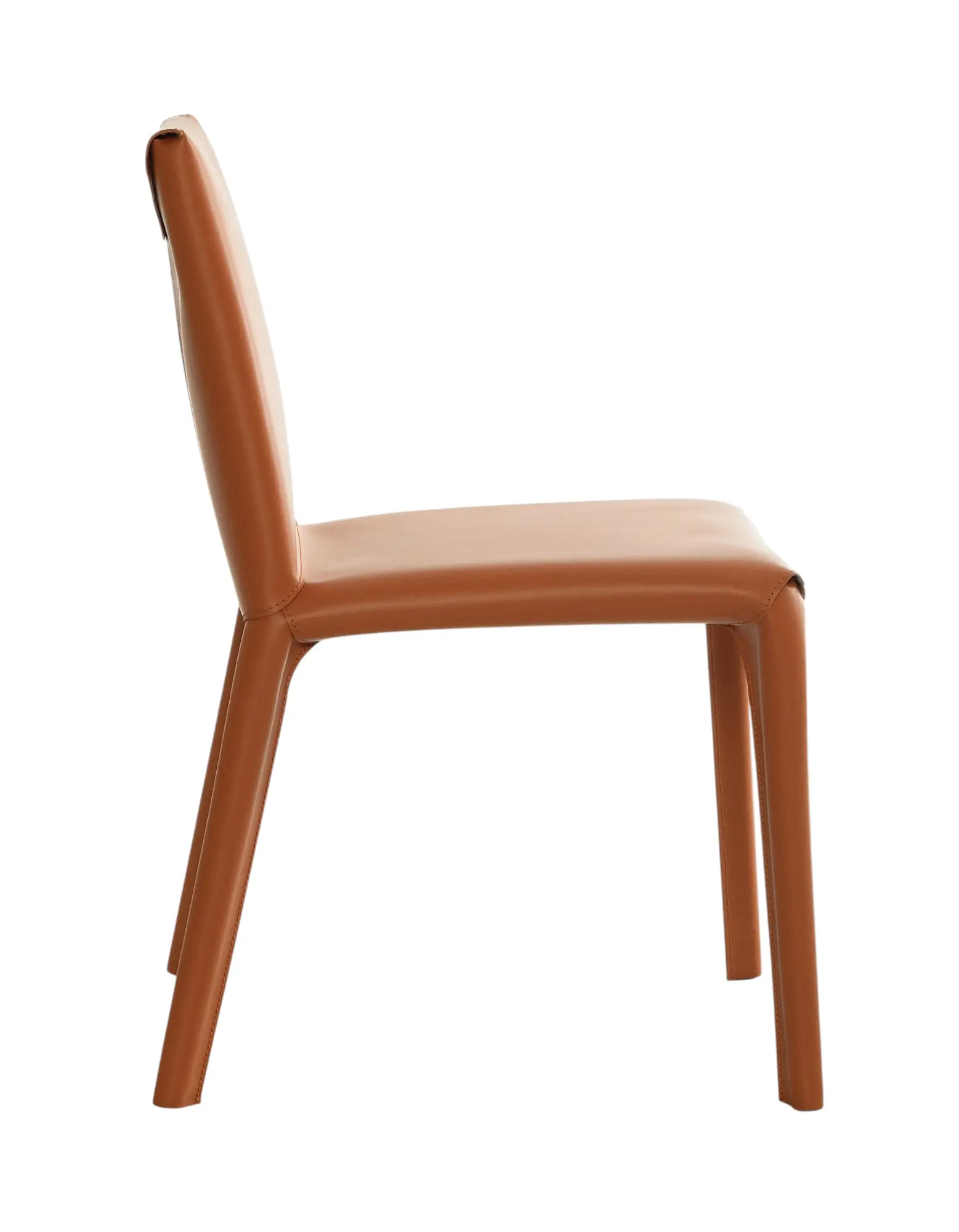Chaise Lisa en cuir