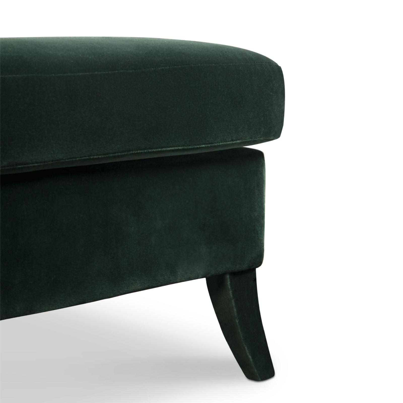 Chaise Longue en Velours Moelleux