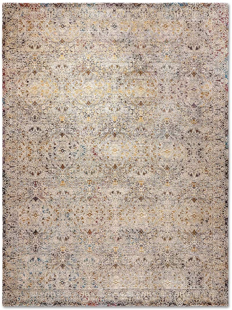 Tapis tissé main Ferahan Éclaboussé