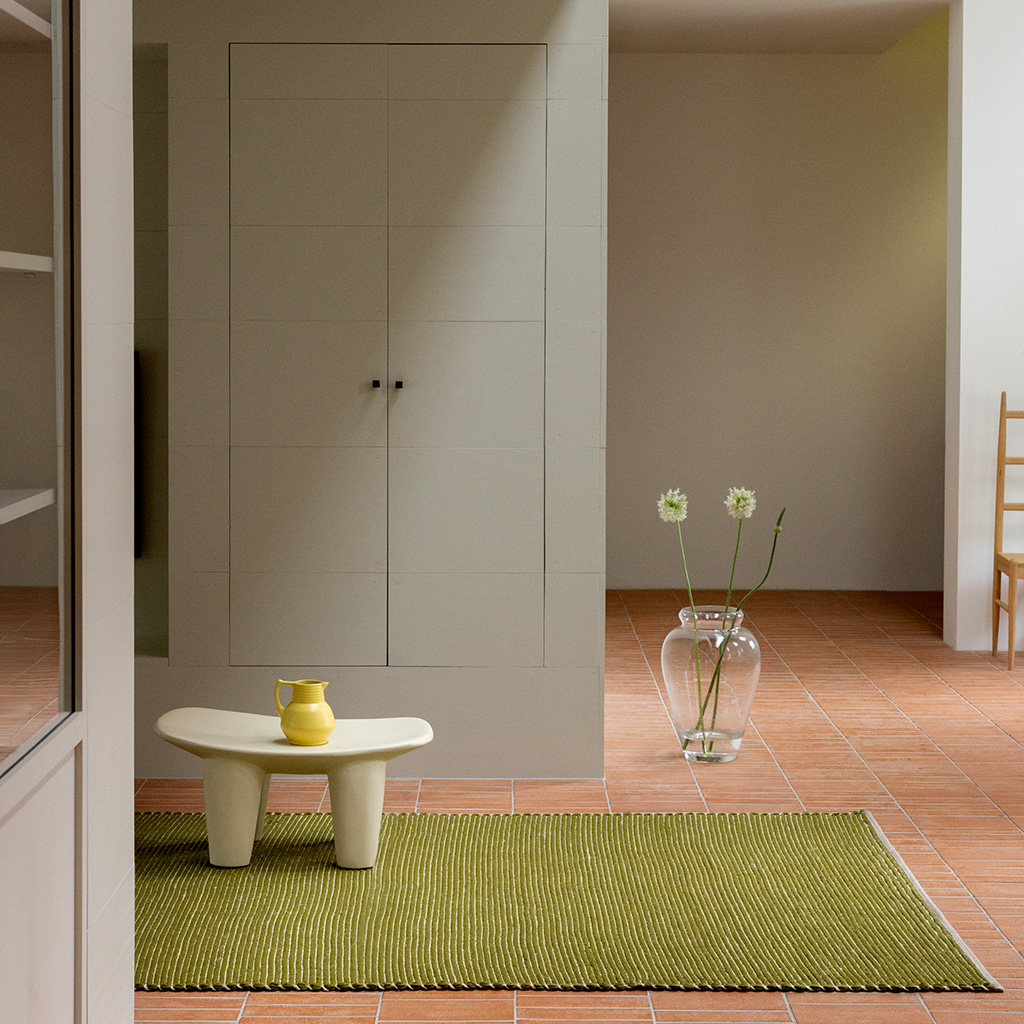 Tapis Cadre Feuille