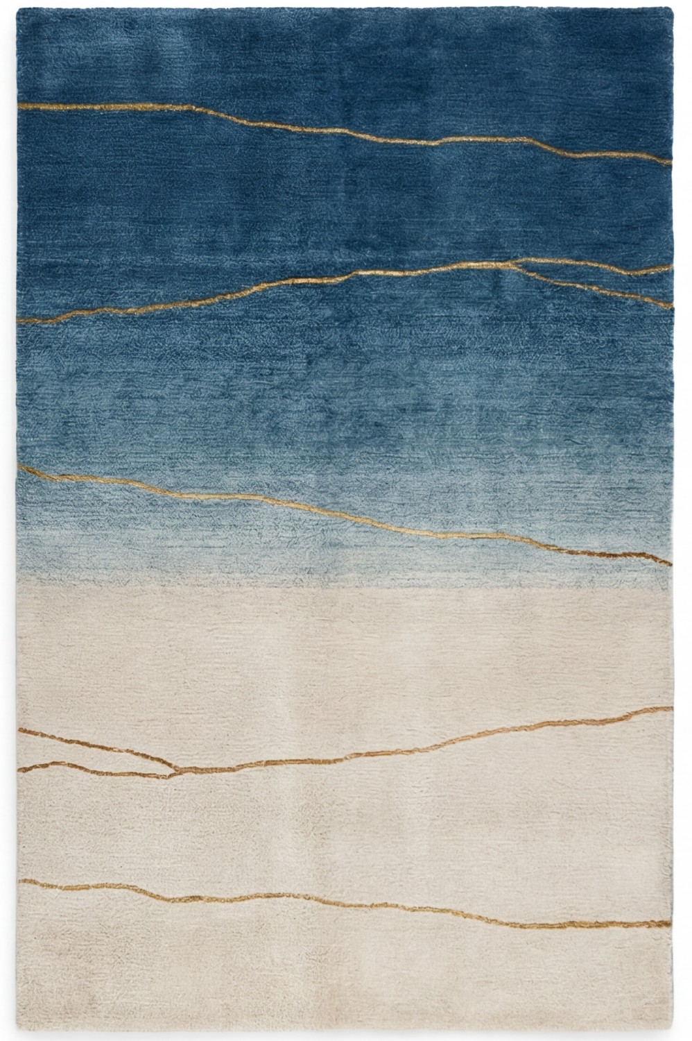 Tapis Horizon Gradient Blue