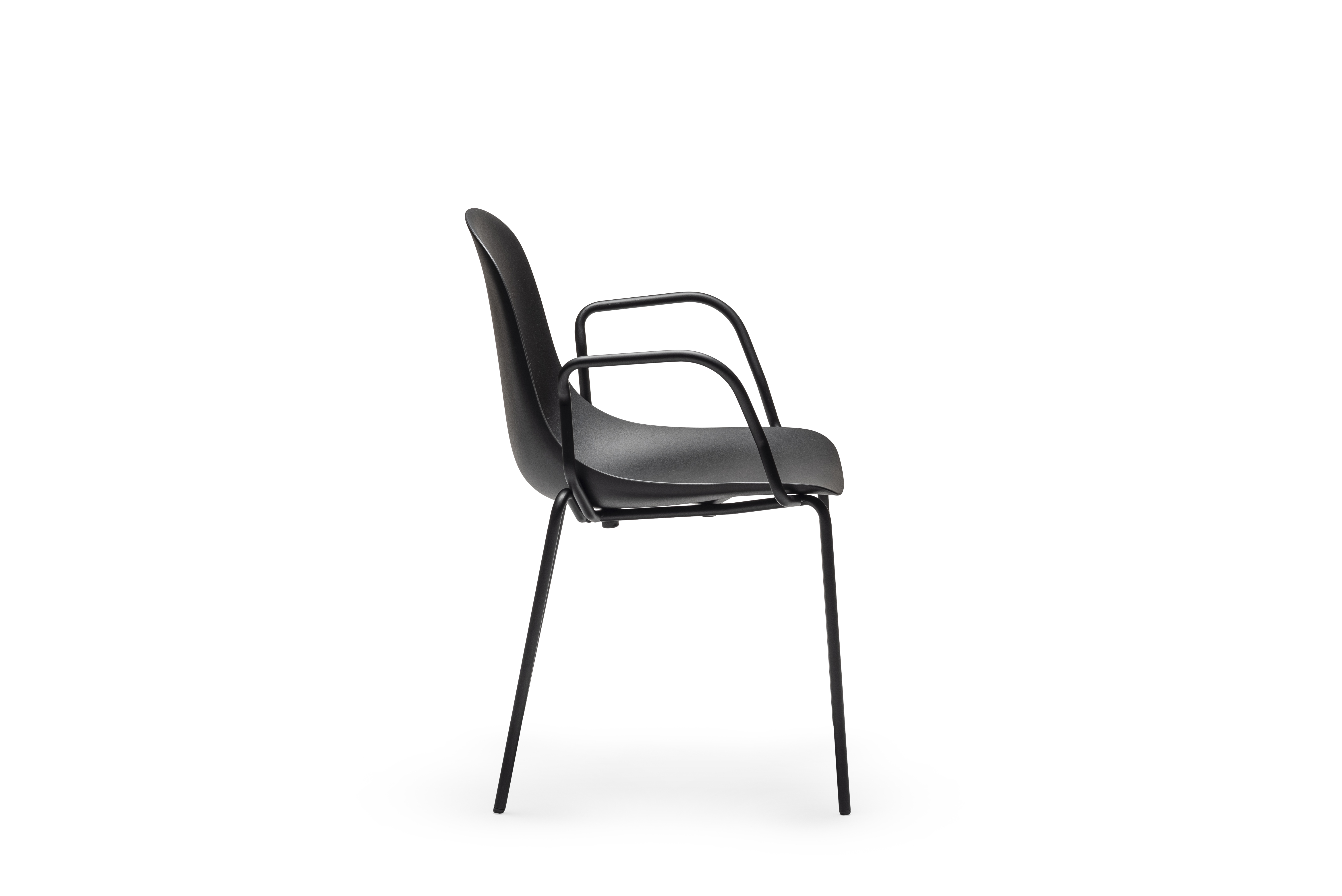Chaise Gotham P Noire (Lot de 2)