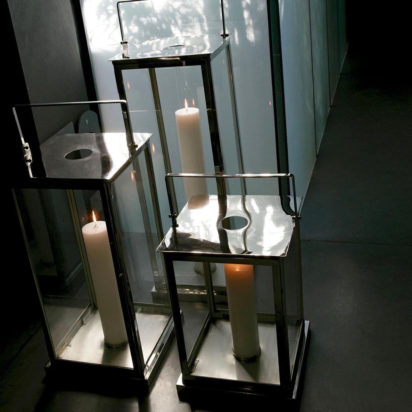 Lanterne d'extérieur carrée