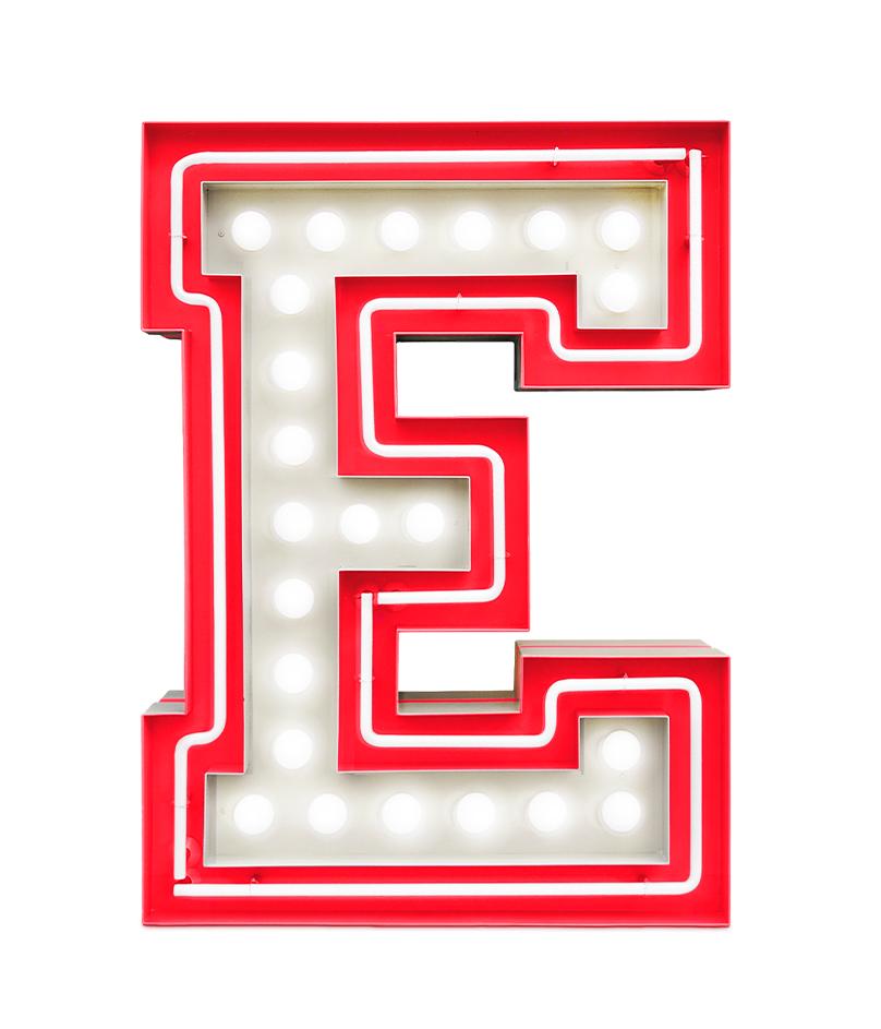 Lettre Lumineuse Enchanting E Lettre Lumineuse Enchanting E