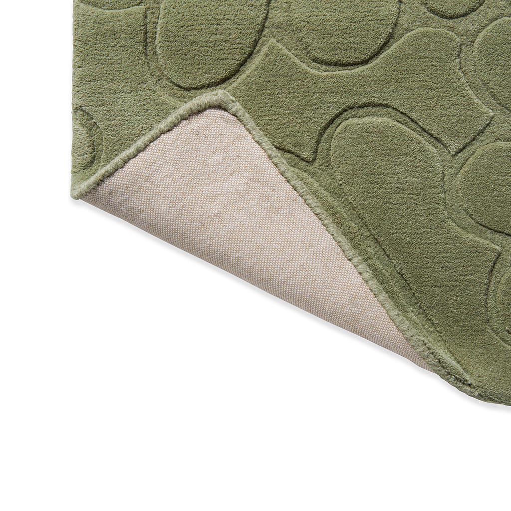 Tapis Pétales Coleby Vert Bocage