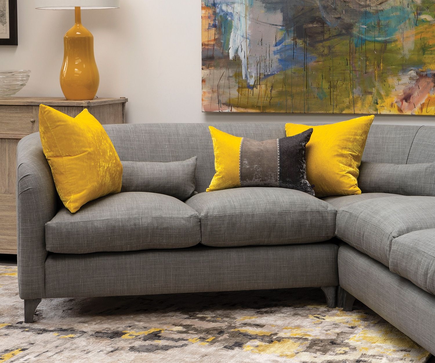 Tapis Meriel Citron