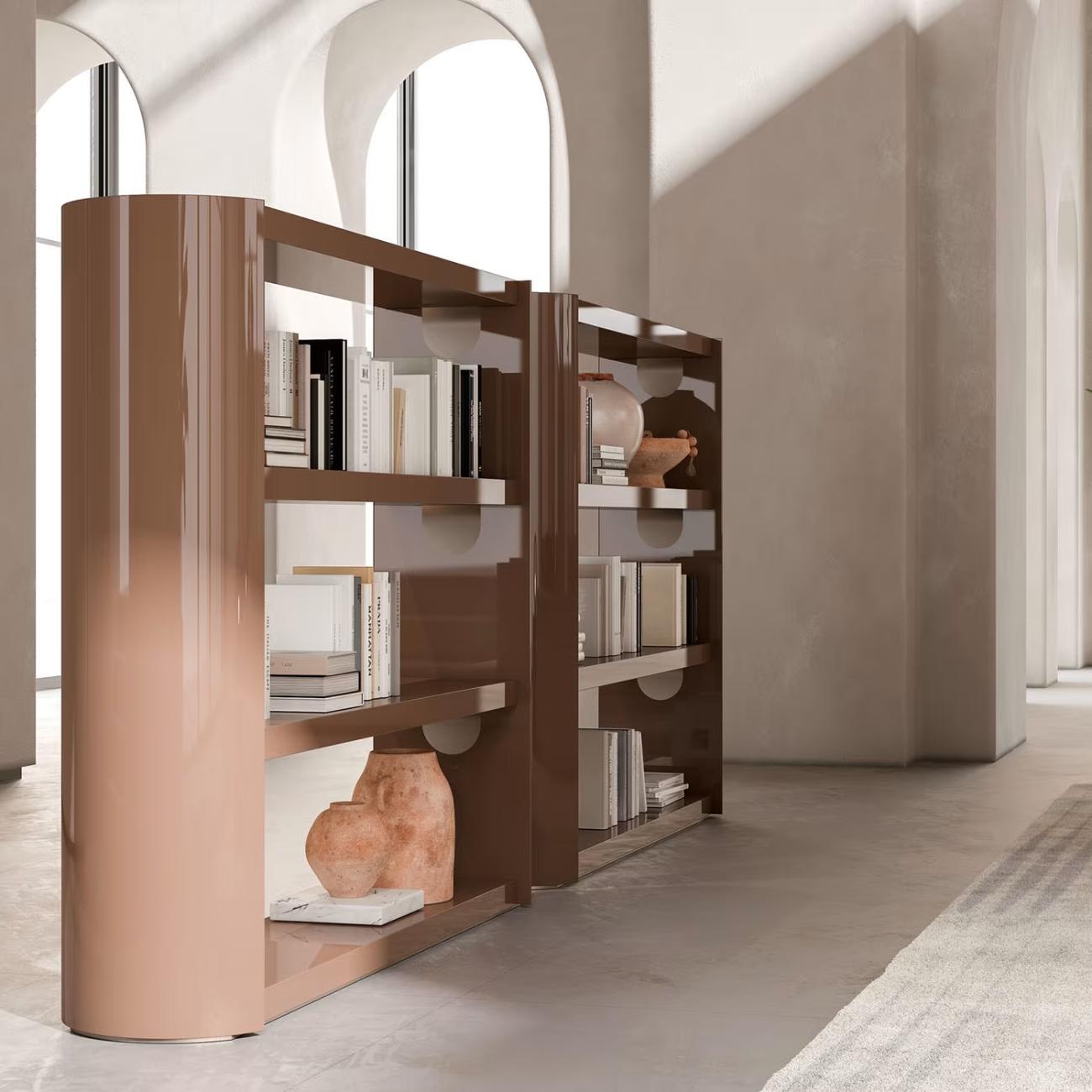Bibliothèque Italienne Laquée