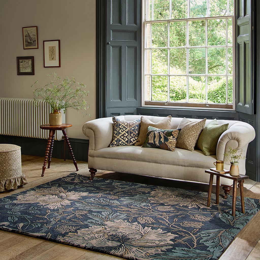Honeysuckle & Tulip Tapis | Taille: 170 × 240 cm