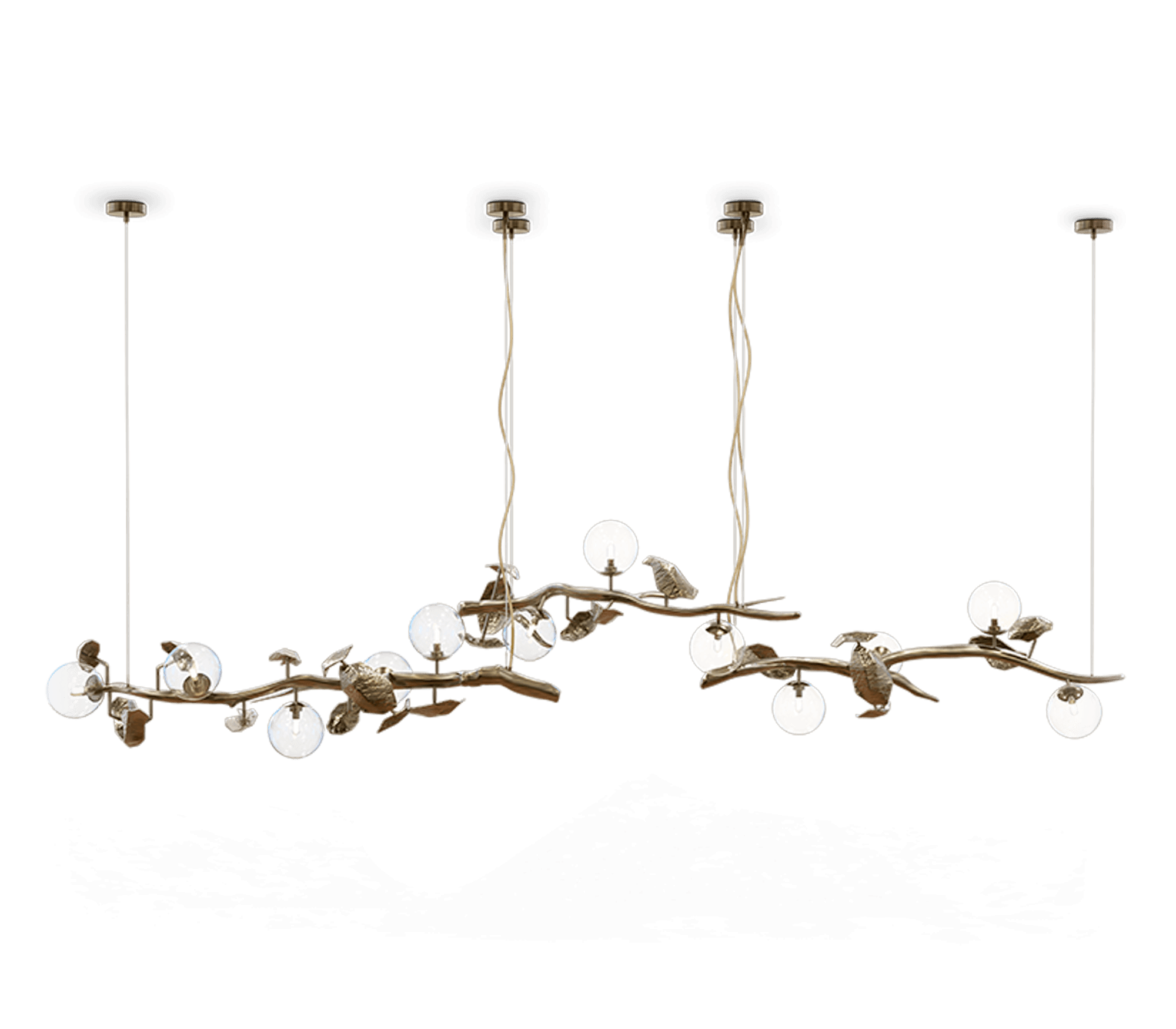 Suspension Athena Patina