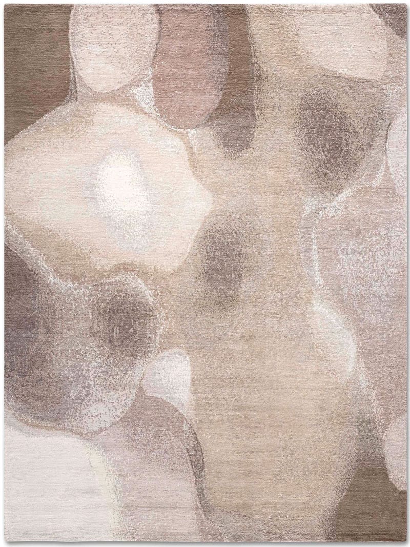 Tapis fait main de luxe Sable | Taille: 170 x 240 cm