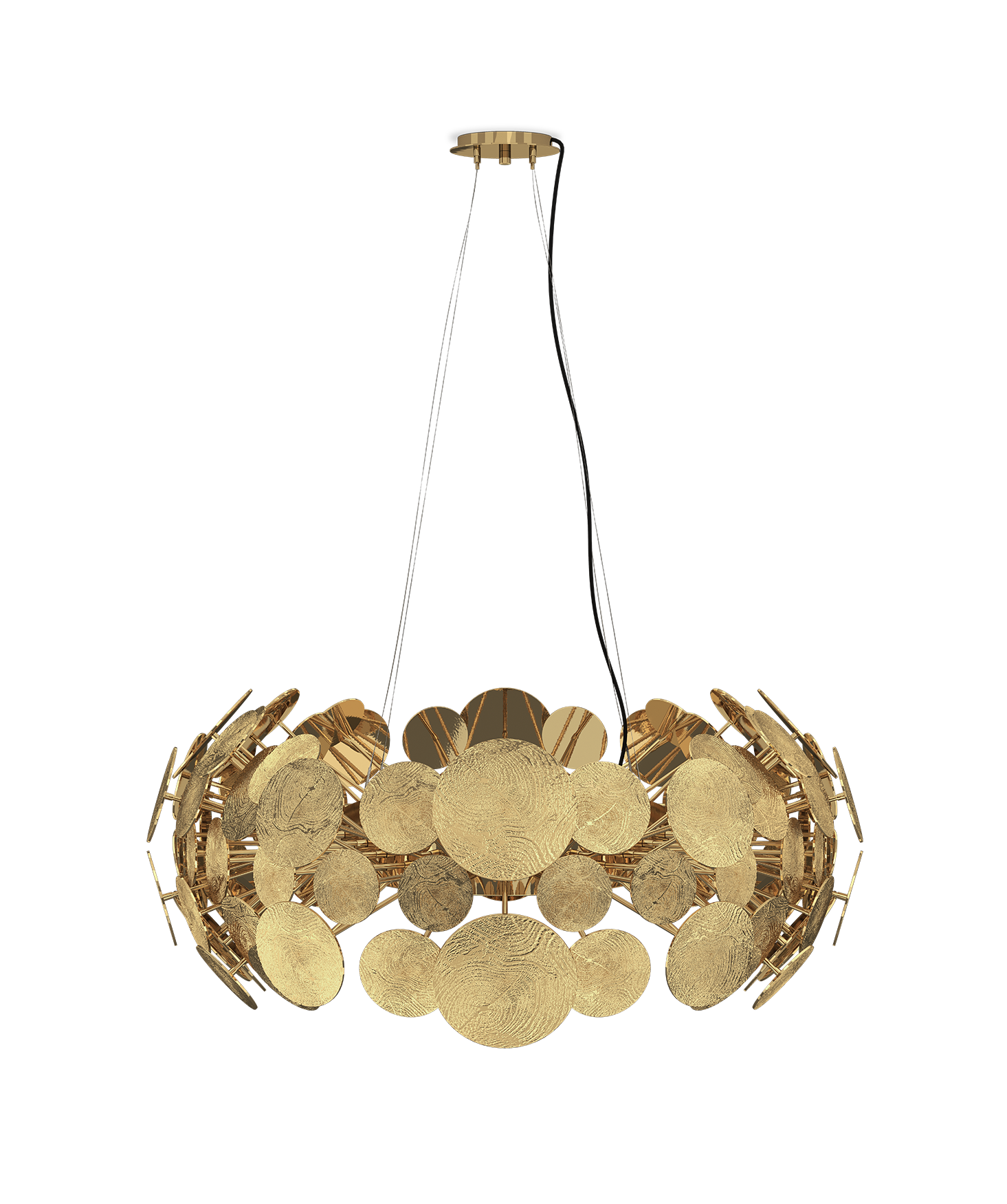 Lustre rond Gravity