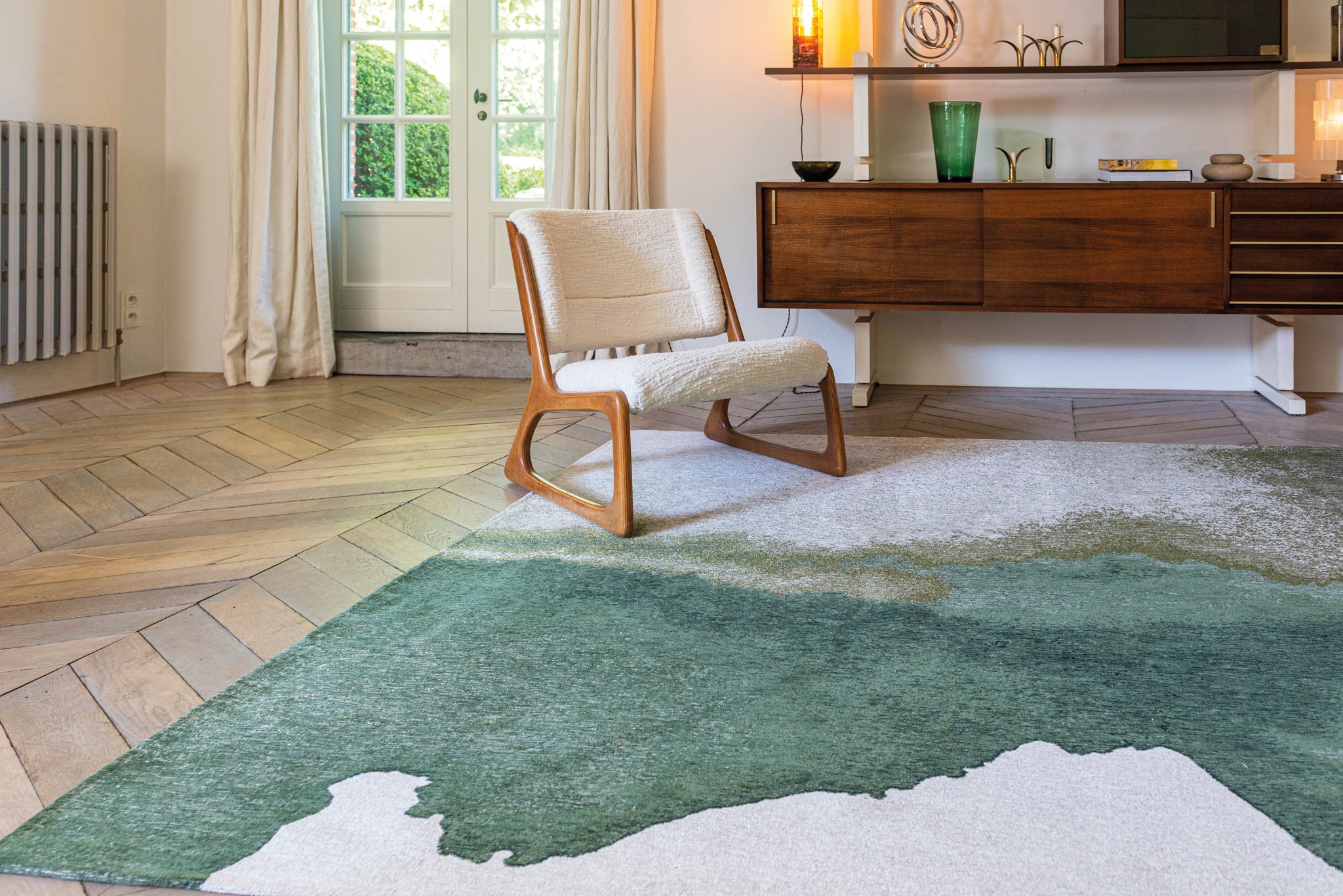 Tapis Palm Green 9331