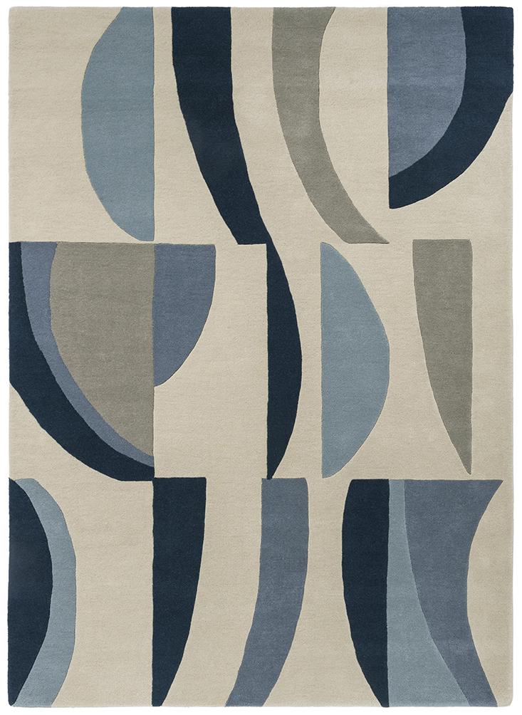 Tapis Torillo Ciel/Bleuet