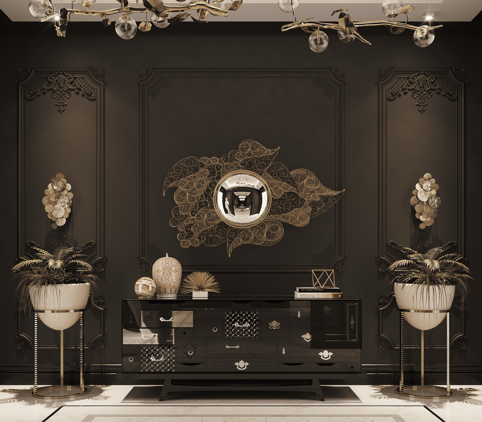 Buffet Noir Miro