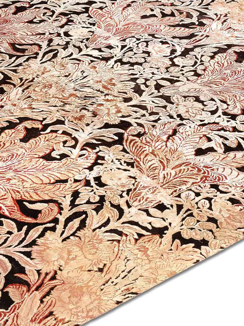 Tapis Camilla Original sur Violet Foncé | Taille: 122 x 183 cm